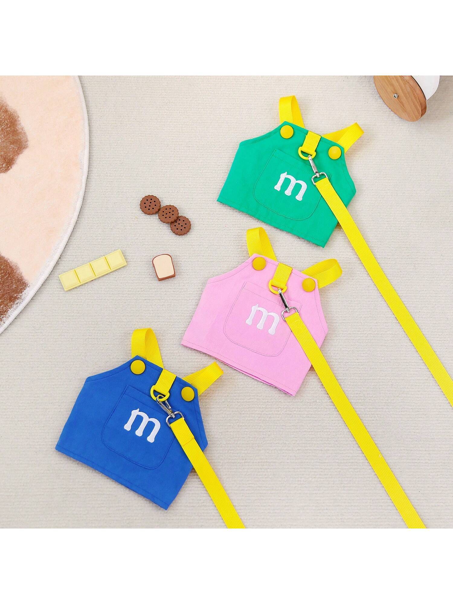 Salopette con Guinzaglio Coordinato