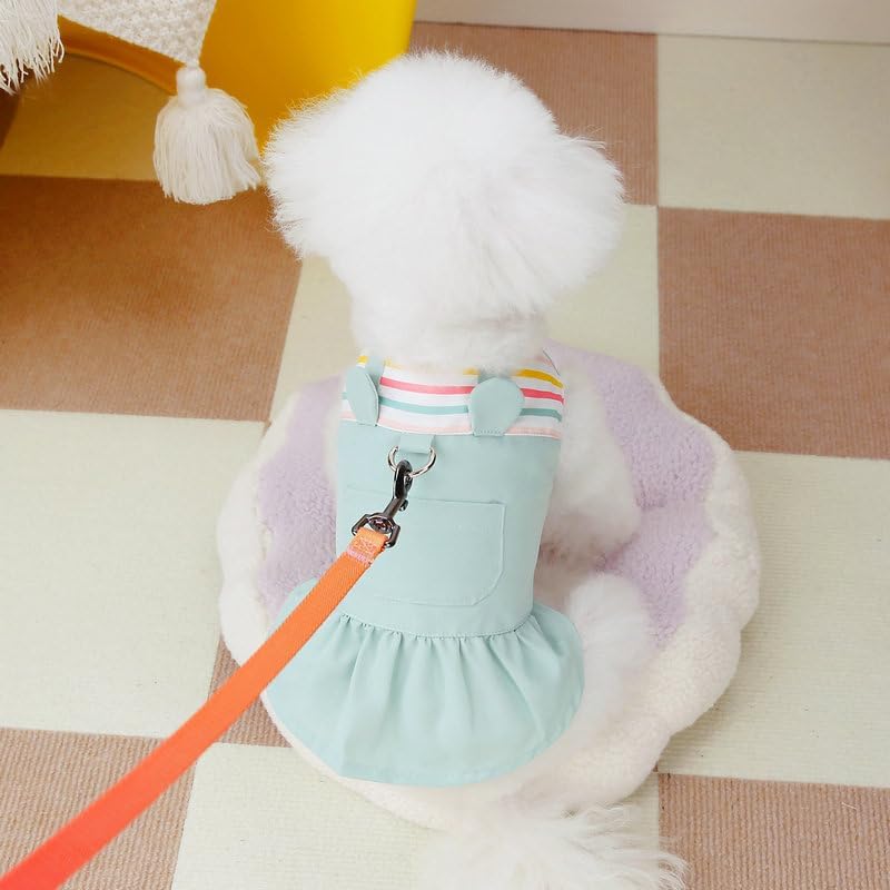 Vestitini con Bretelle a Righe e Gonnellina