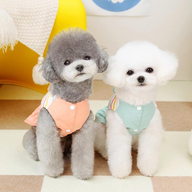 Vestitini con Bretelle a Righe e Gonnellina