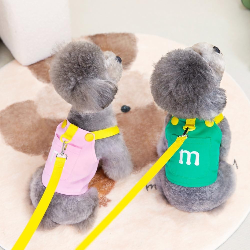 Salopette con Guinzaglio Coordinato