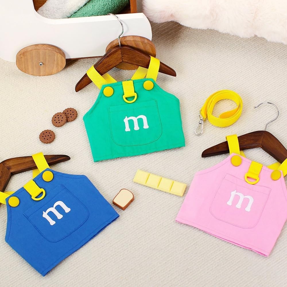 Salopette con Guinzaglio Coordinato