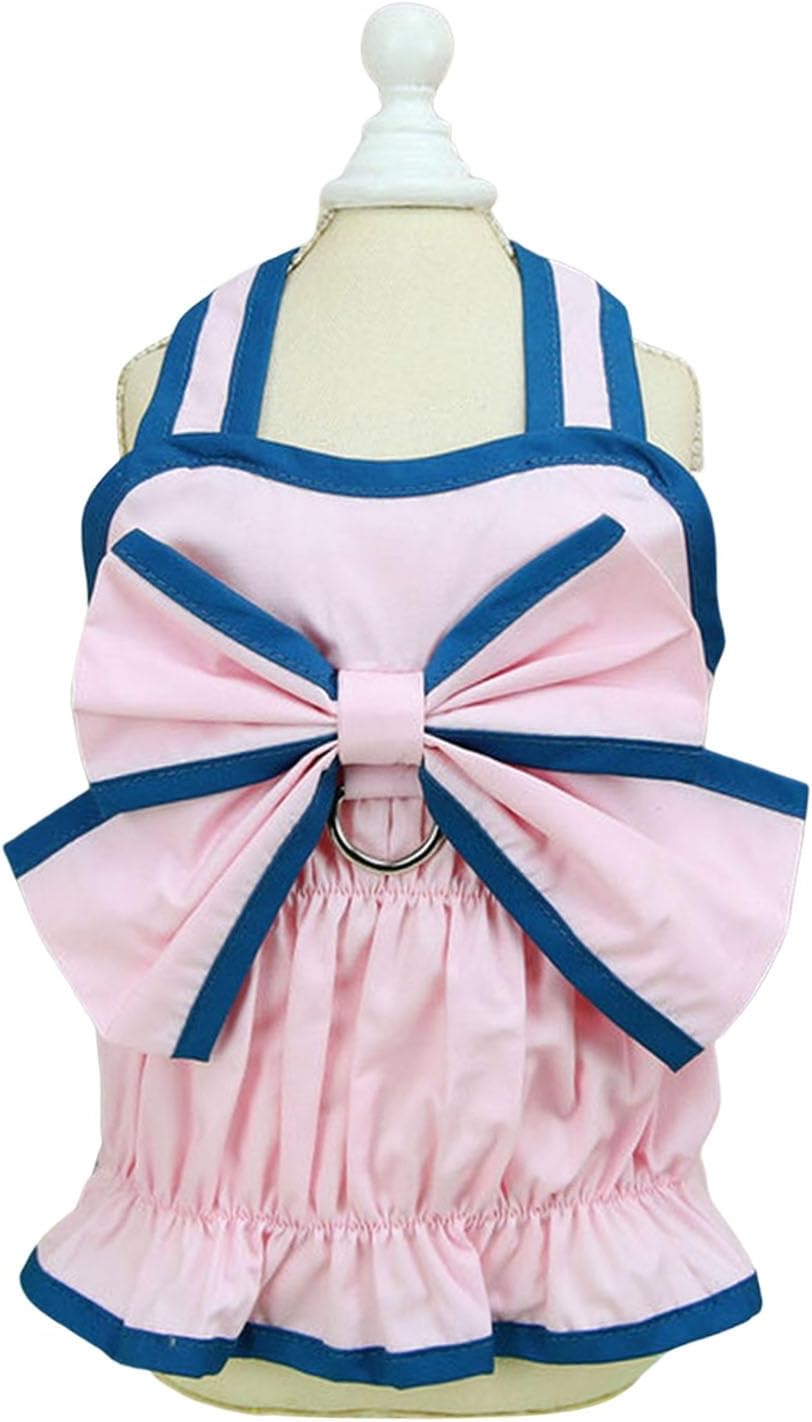 Abito con Maxi Fiocco Giallo/Rosa