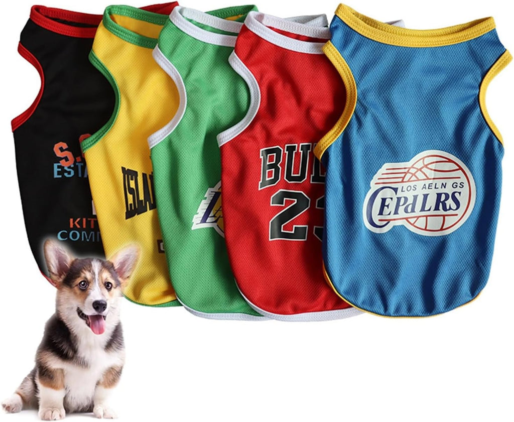 Canotte da Basket per Cani: Stile NBA