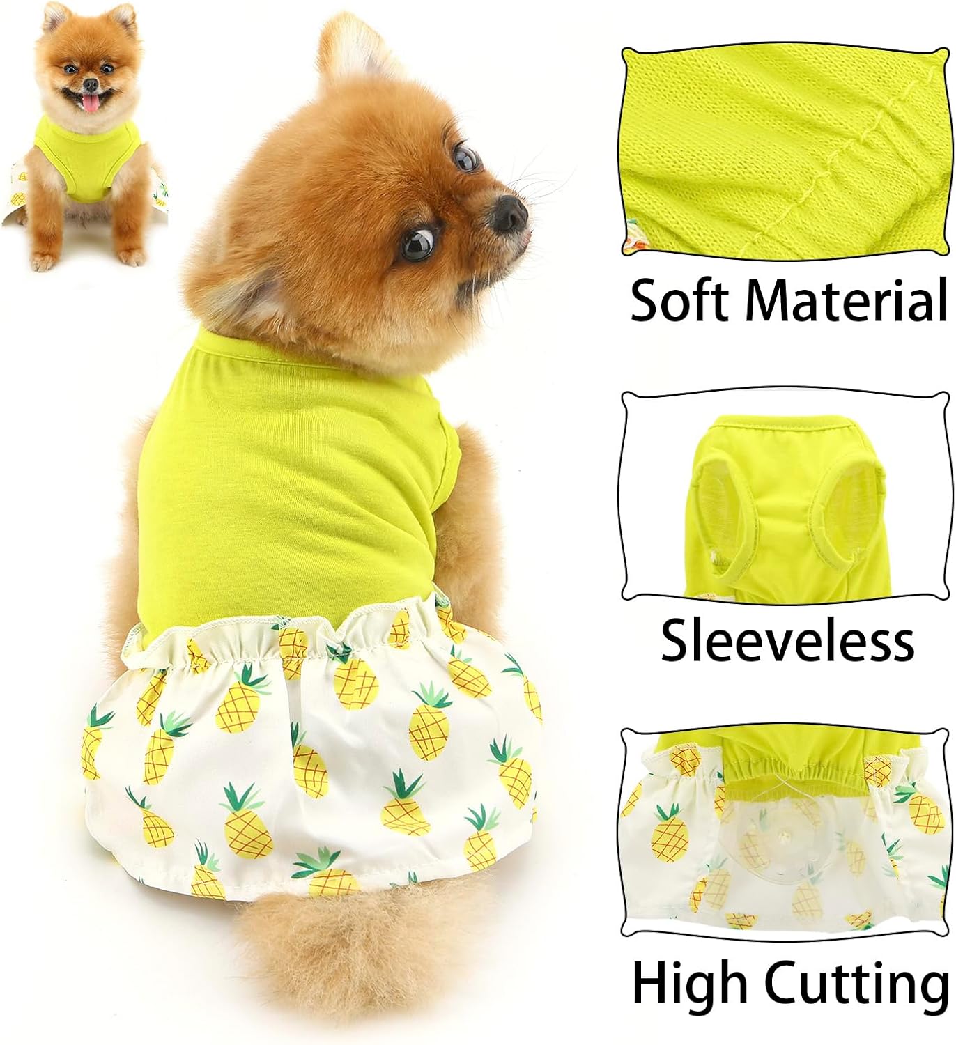 Abito Estivo Ananas Party