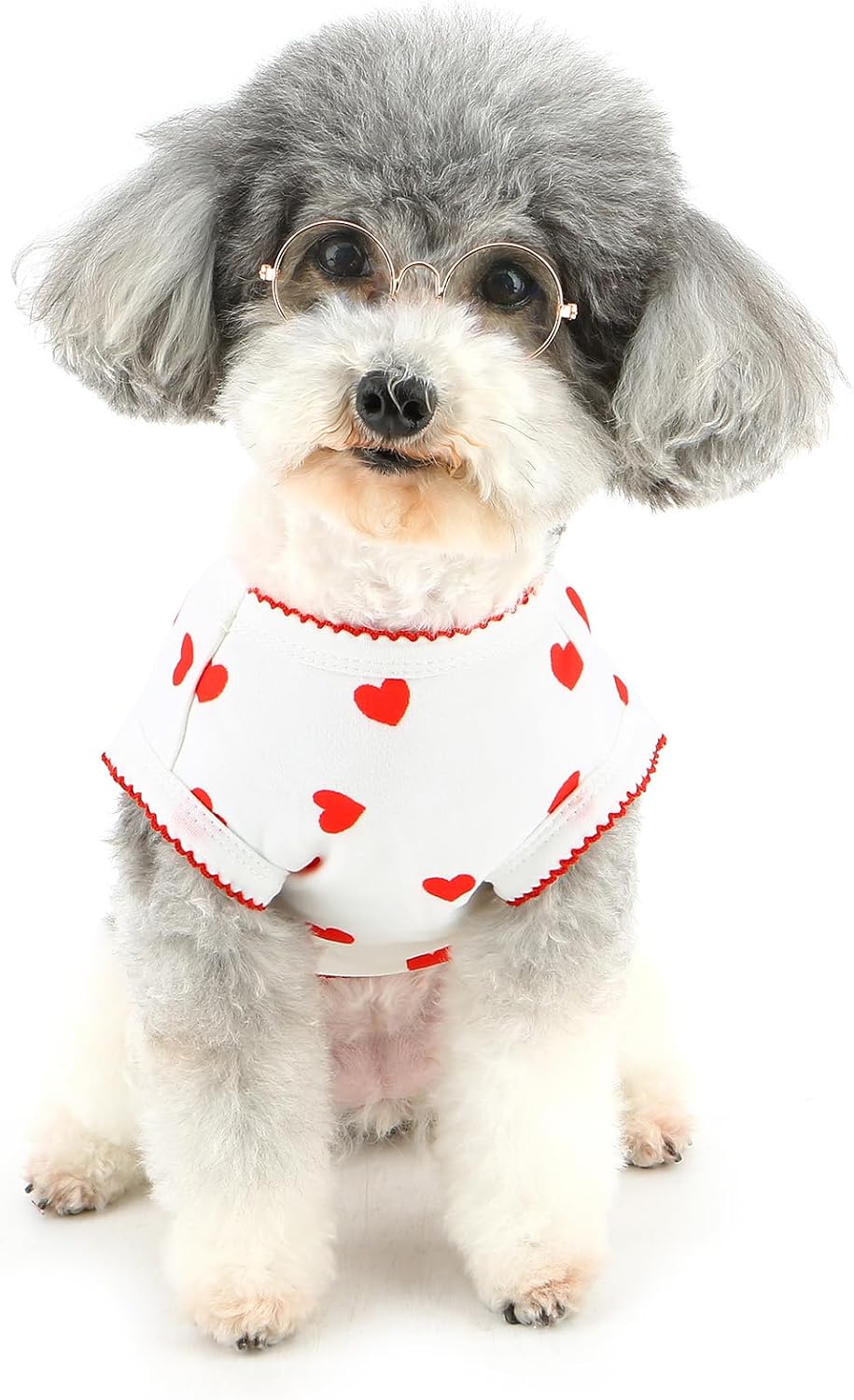 Maglia con Cuori Romantico