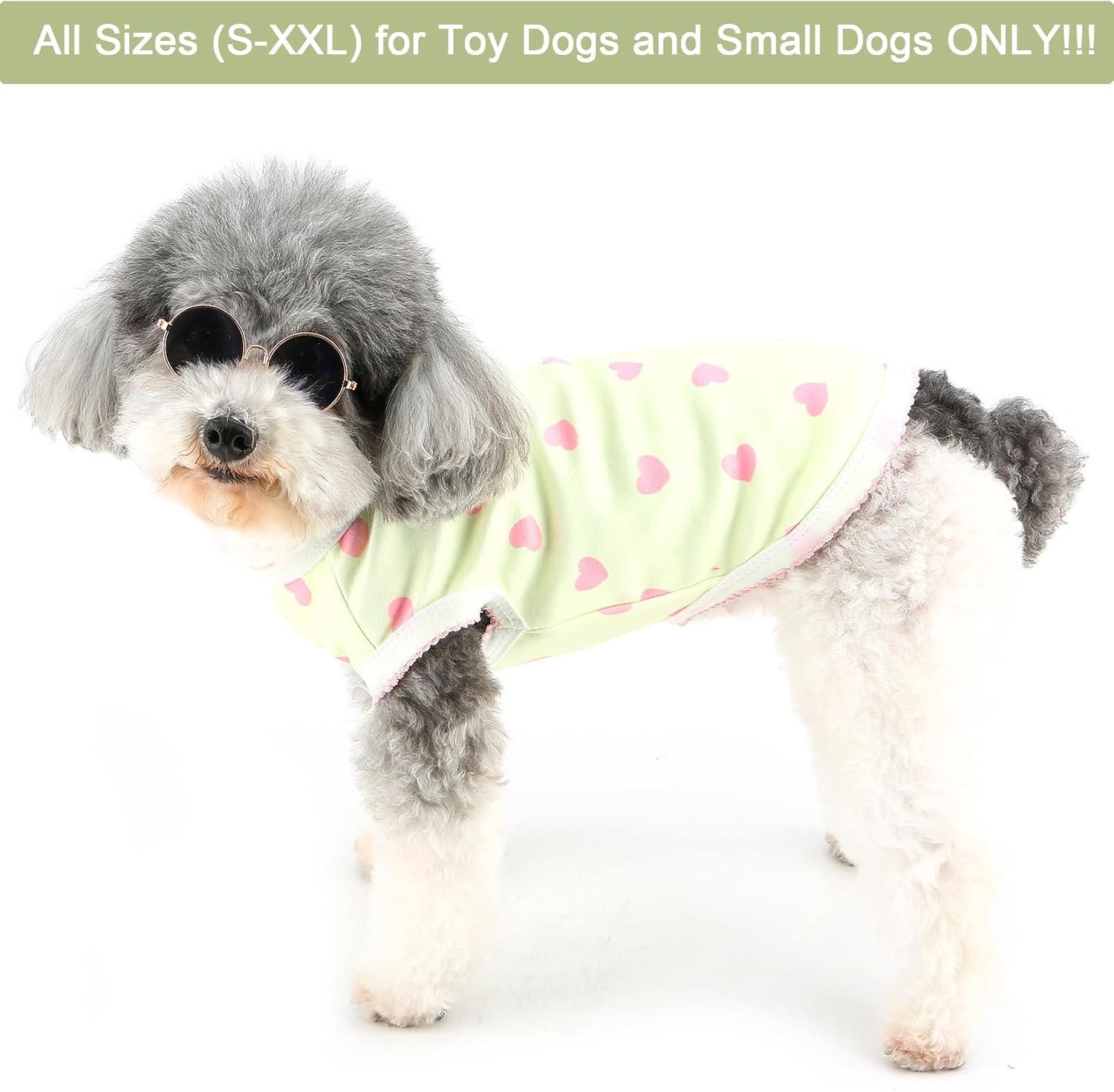 Maglia con Cuori Romantico