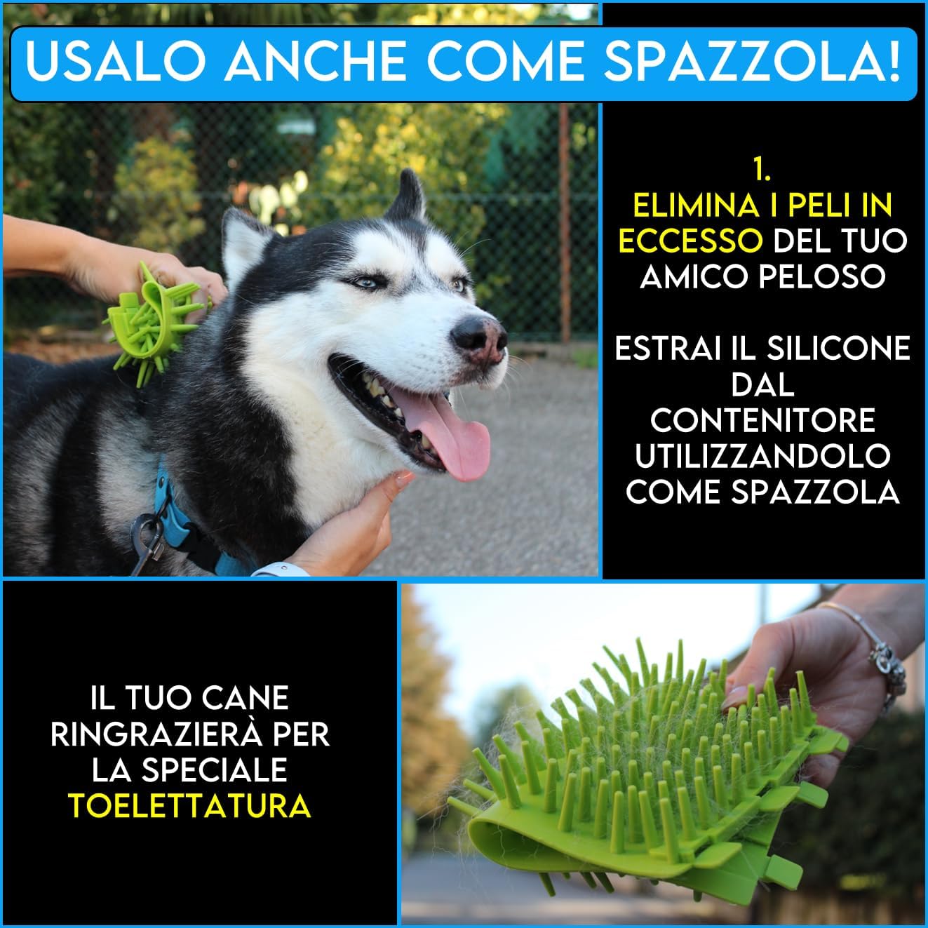 Lavazampette Portatile per Cani – Elimina Fango e Sporco Facilmente, Zampette Pulite Ovunque!