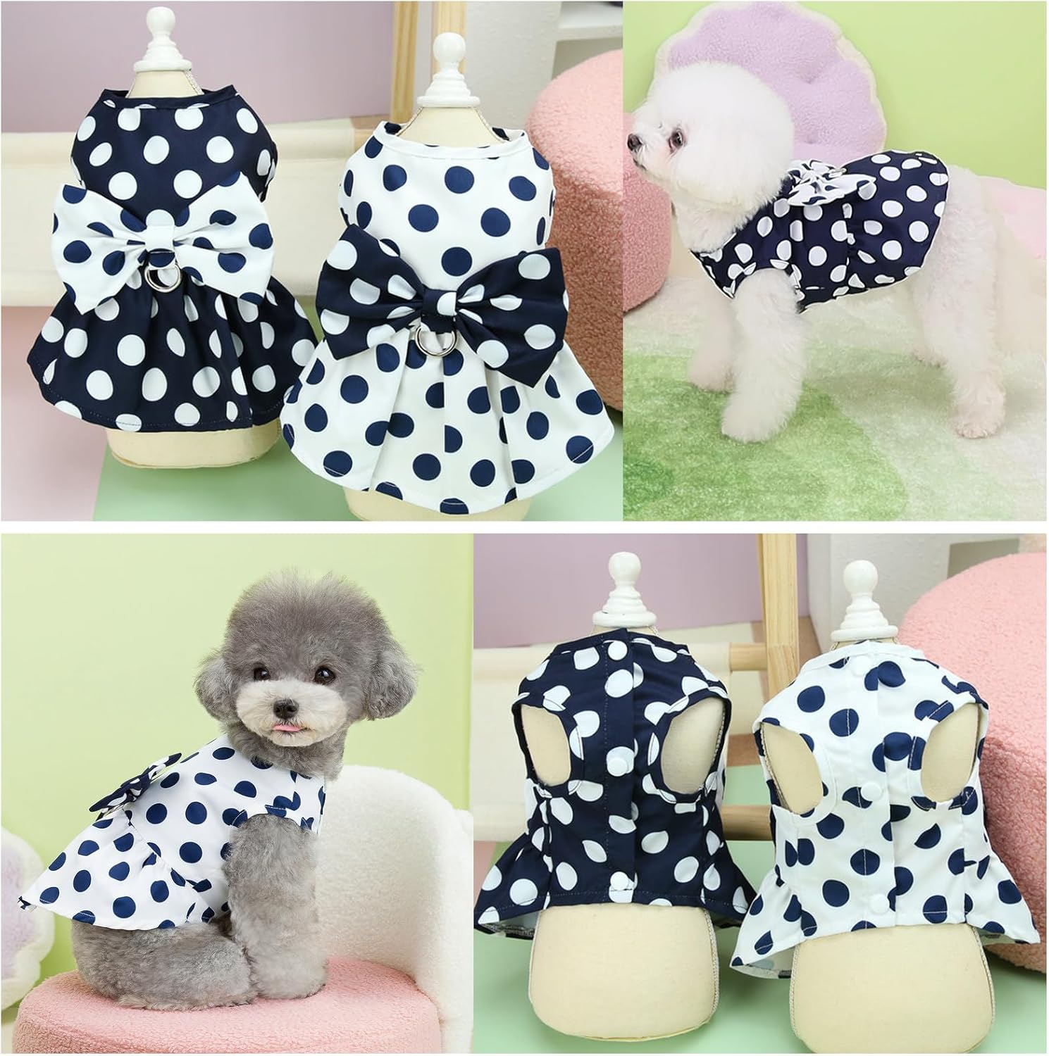 Abito a Pois con Fiocco