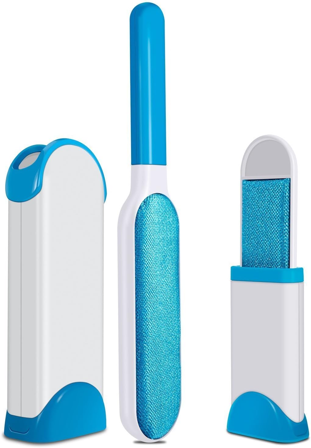 Kit Spazzole Rimuovi Pelo 2 in 1 – Autopulente, Efficace e Tascabile per Peli di Animali Domestici