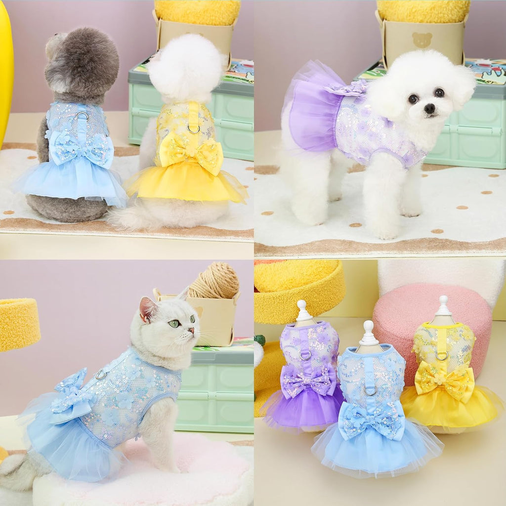 Vestitino Floreale con Fiocco