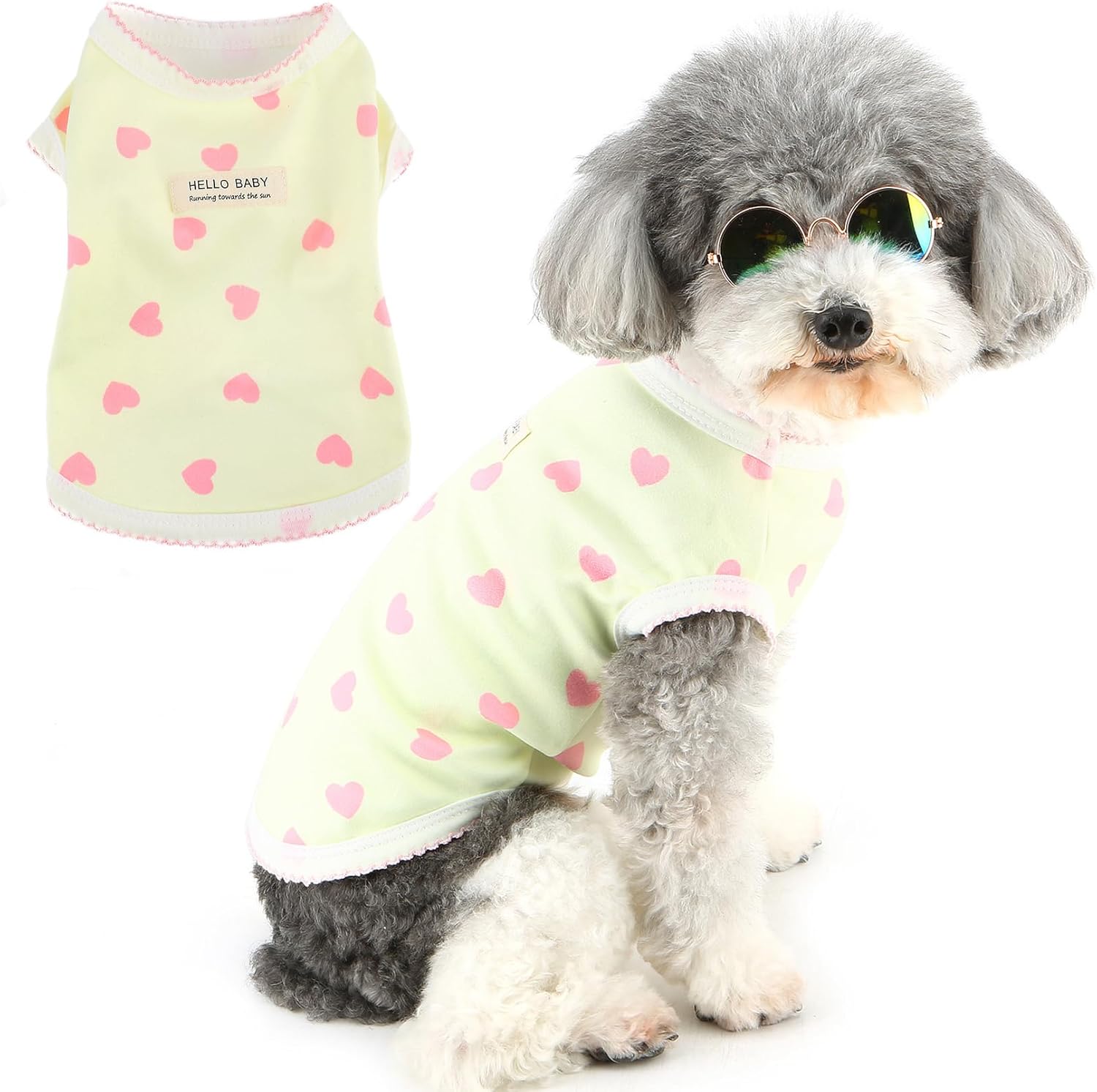 Maglia con Cuori Romantico