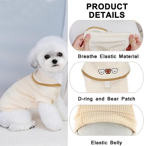 Maglioncino Orsetto Con Gancio per il Collare