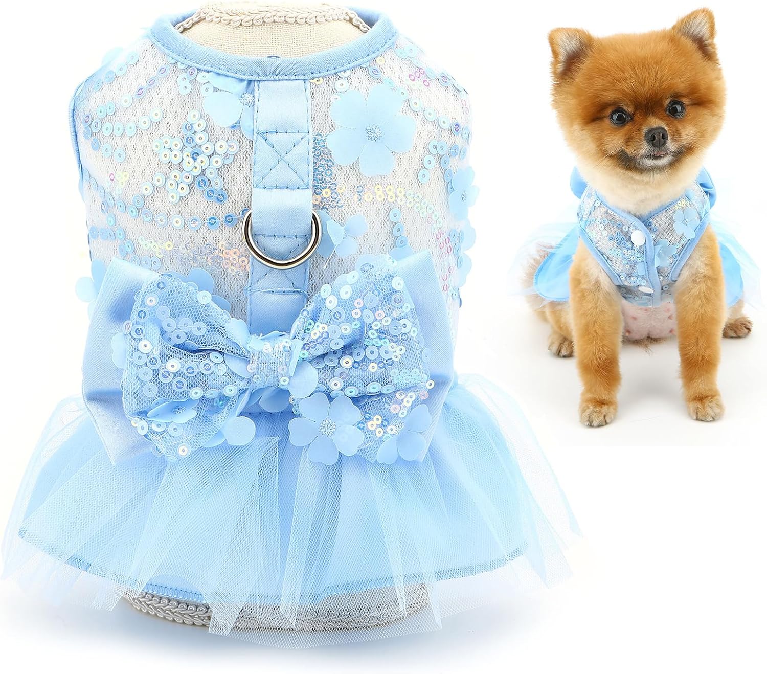 Vestitino Floreale con Fiocco