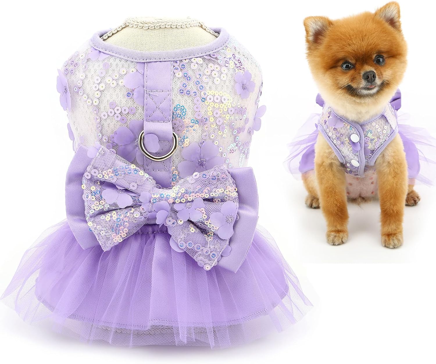 Vestitino Floreale con Fiocco