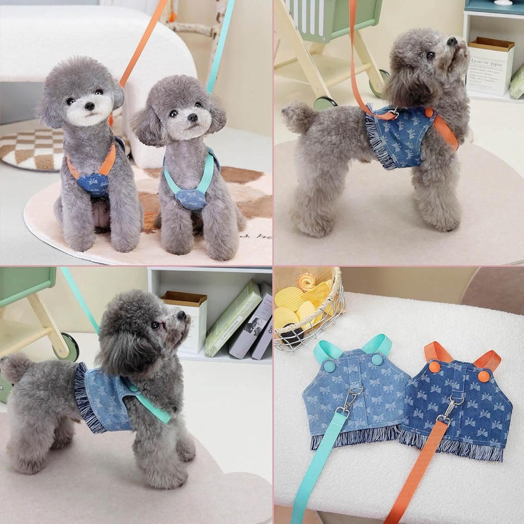 Salopette Jean con Guinzaglio