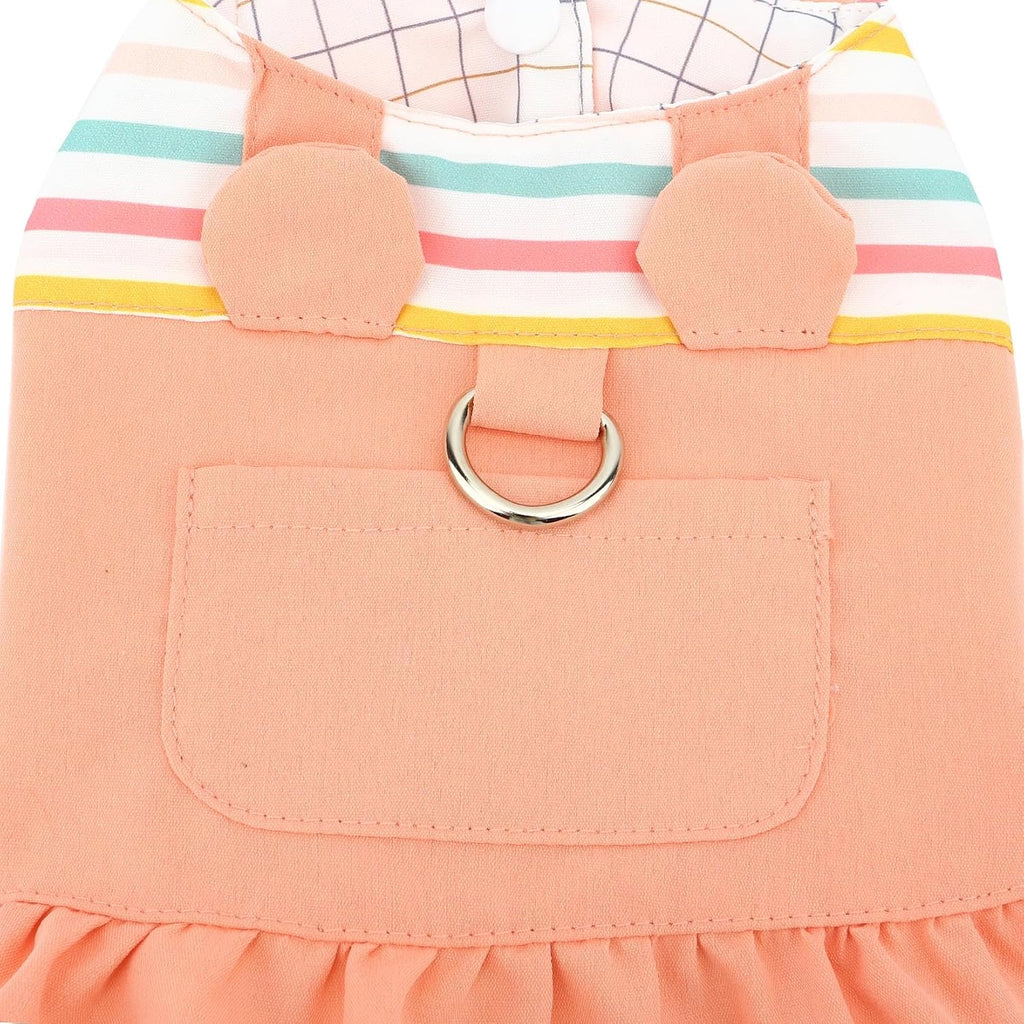 Vestitini con Bretelle a Righe e Gonnellina