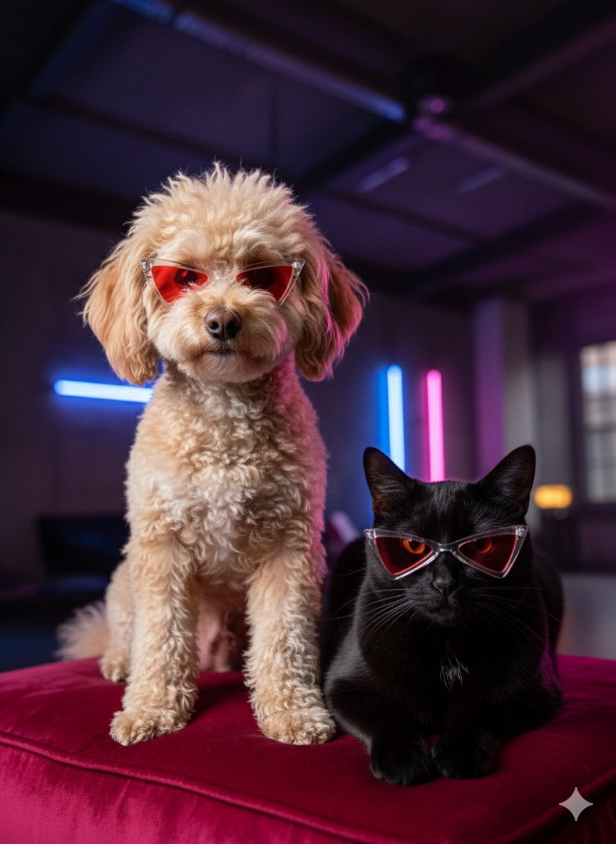 Gli Occhiali che
Renderanno il Tuo Animale Una
Star!