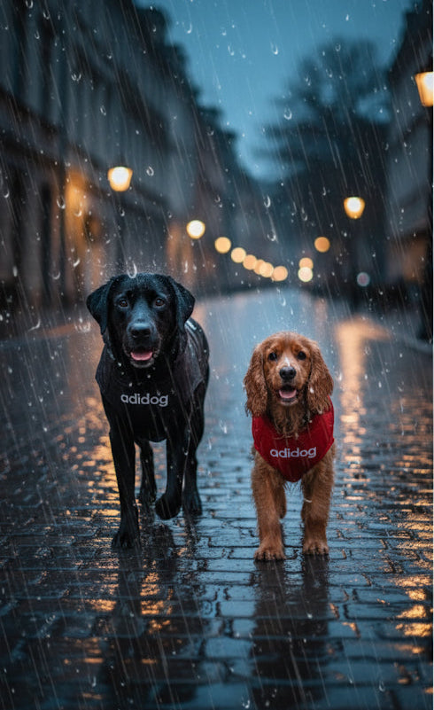 Cappotto Impermeabile per Cane "Adidog" Giacca Termica Antipioggia e Antivento