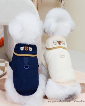 Maglioncino Orsetto Con Gancio per il Collare