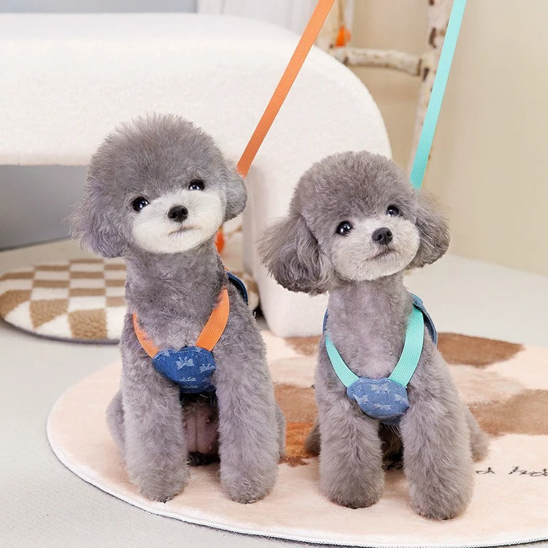 Salopette Jean con Guinzaglio